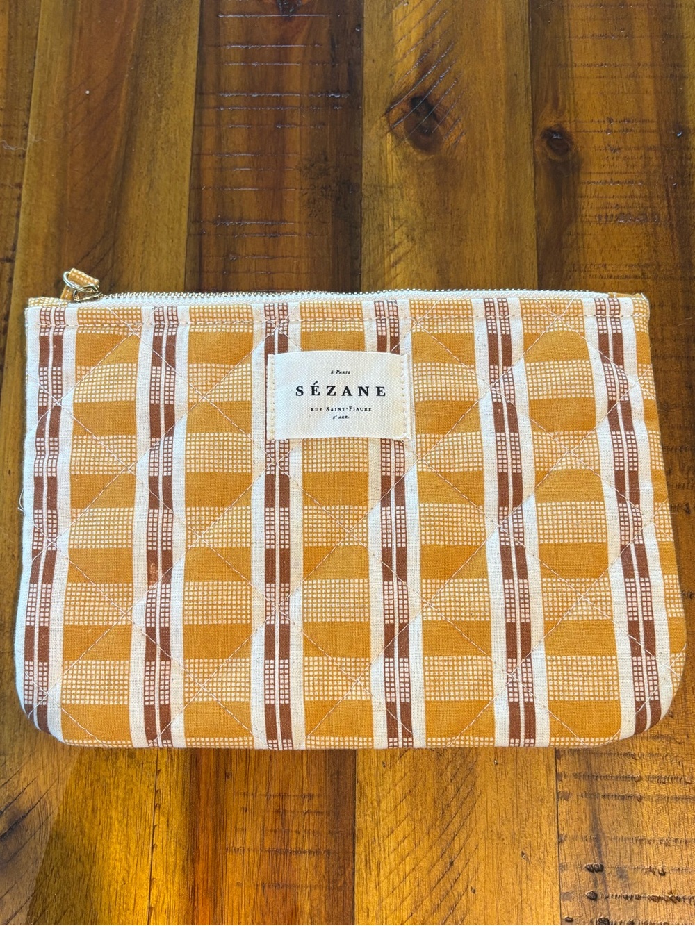 Sézane Gaston quilted pochette